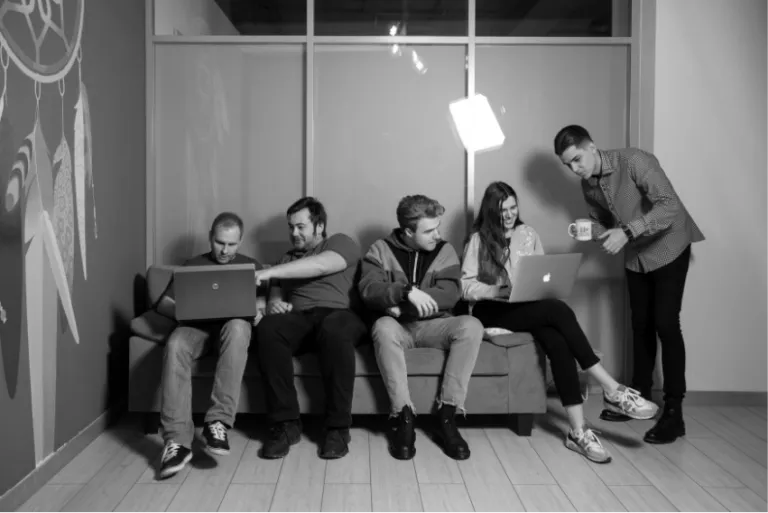 Company team photo